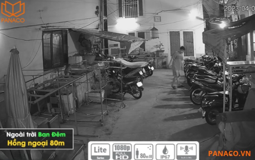 Camera Dahua có tầm xa hồng ngoại lên đến 80m