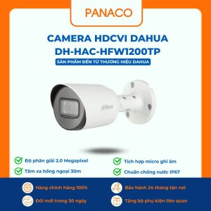 Camera HDCVI Dahua DH-HAC-HFW1200TP