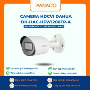 Camera HDCVI Dahua DH-HAC-HFW1200TP-A