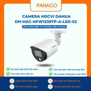 Camera HDCVI Dahua DH-HAC-HFW1239TP-A-LED-S2