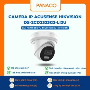 Camera IP Acusense Hikvision DS-2CD2323G2-LI2U