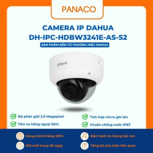 Camera IP Dahua DH-IPC-HDBW3241E-AS-S2