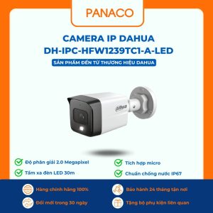 Camera IP Dahua DH-IPC-HFW1239TC1-A-LED