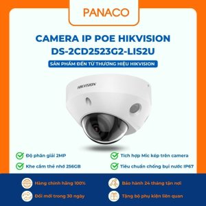 Camera IP POE Hikvision DS-2CD2523G2-LIS2U