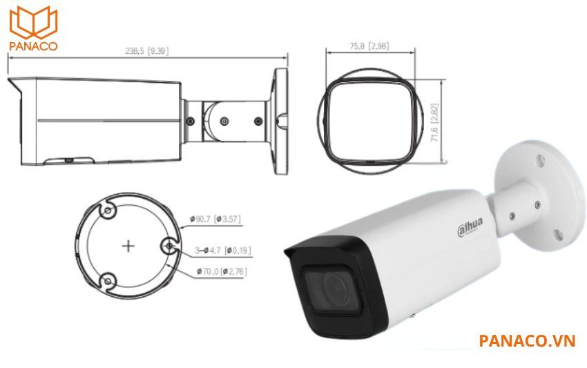 Camera IP dahua DH-IPC-HFW2241T-AS