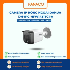 Camera IP hồng ngoại Dahua DH-IPC-HFW1431TC1-A