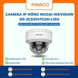 Camera IP hồng ngoại Hikvision DS-2CD2147G2H-LISU