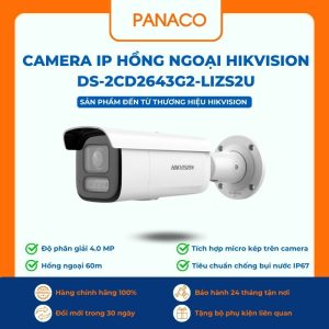 Camera IP hồng ngoại Hikvision DS-2CD2643G2-LIZS2U