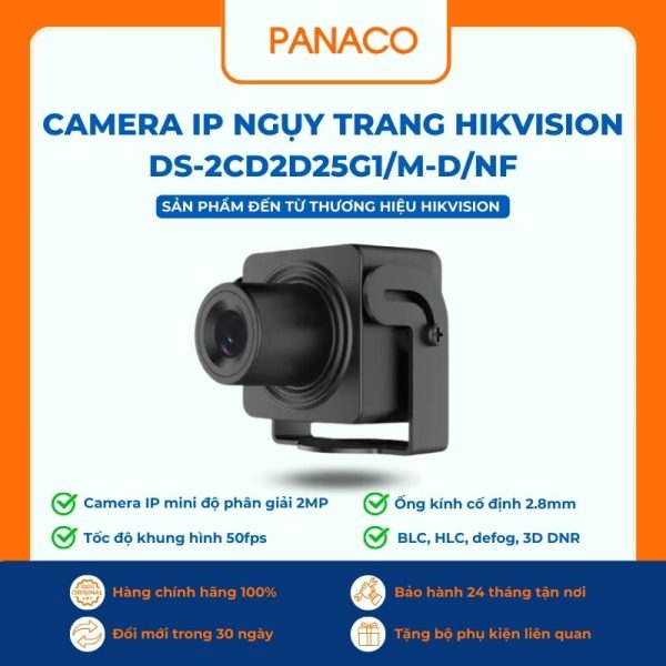 Camera IP ngụy trang Hikvision DS-2CD2D25G1_M-D_NF