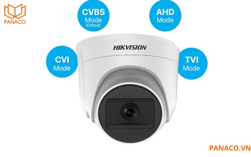 Camera analog hikvision hỗ trợ 4 chuẩn tín hiệu