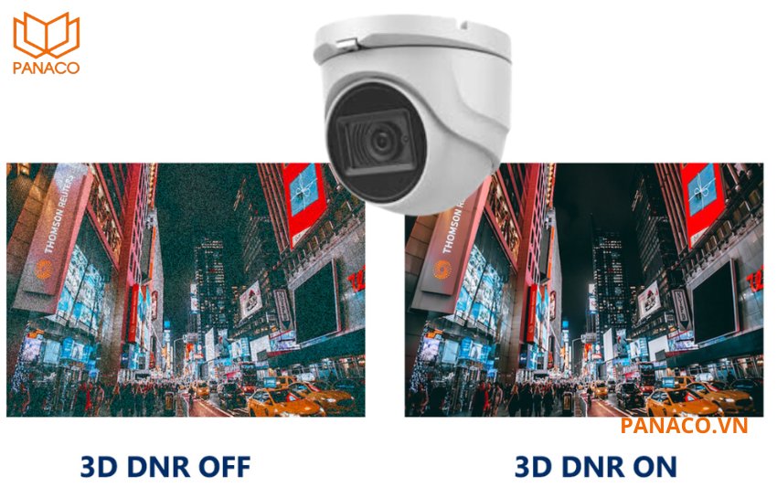 Camera dome xử lý hình ảnh bị nhiễu