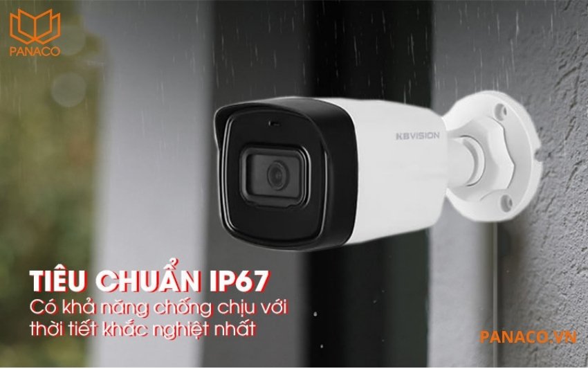 Camera thân trụ chống chịu mọi thời tiết