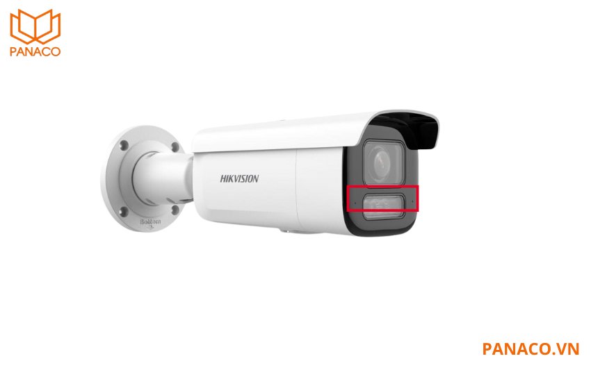 DS-2CD2643G2-LIZS2U là camera thu âm tiếng nói nhờ được tích hợp micro kép