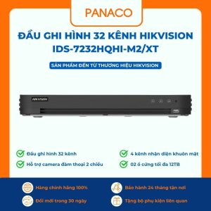 Đầu ghi hình 32 kênh Hikvision iDS-7232HQHI-M2/XT