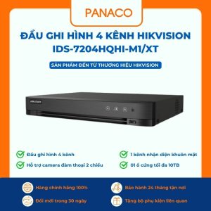 Đầu ghi hình 4 kênh Hikvision iDS-7204HQHI-M1/XT