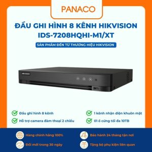 Đầu ghi hình 8 kênh Hikvision iDS-7208HQHI-M1/XT