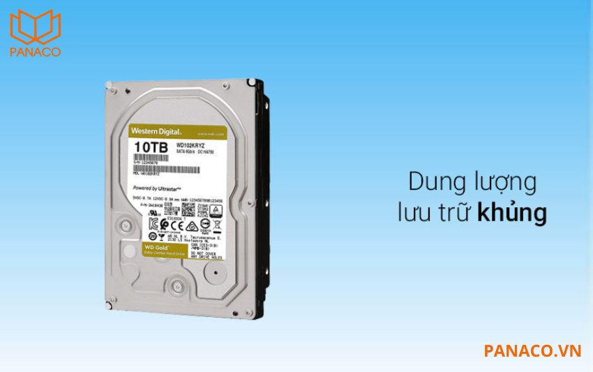 Trang bị 1 cổng SATA hỗ trợ ổ cứng có dung lượng tối đa lên đến 10TB