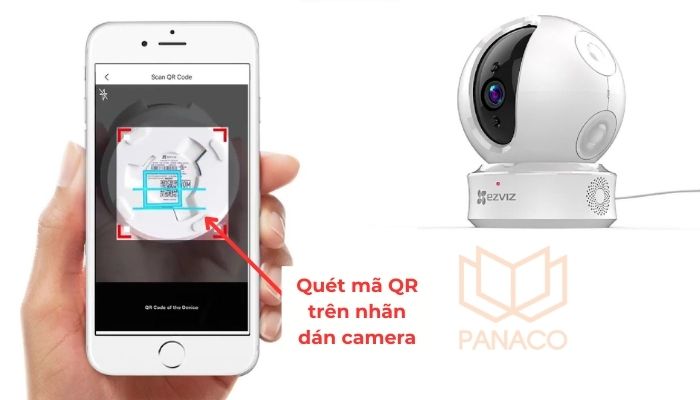 Cách reset lại camera ezviz bằng việc quét mã QR