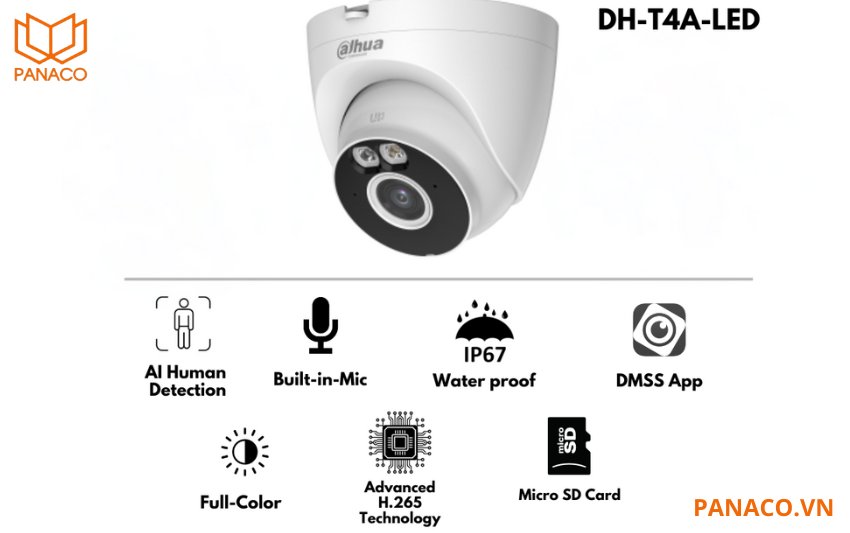 Camera Dahua DH-T4A-LED