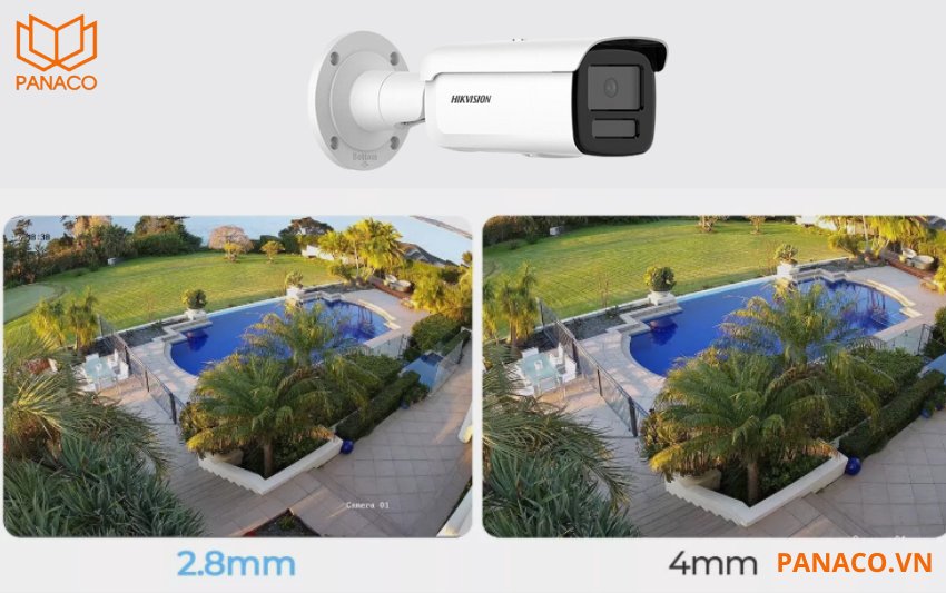 Camera Hikvision đáp ứng nhu cầu giám sát với ống kính đa dạng