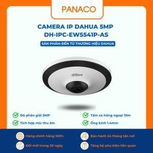 Camera IP Dahua 5MP DH-IPC-EW5541P-AS