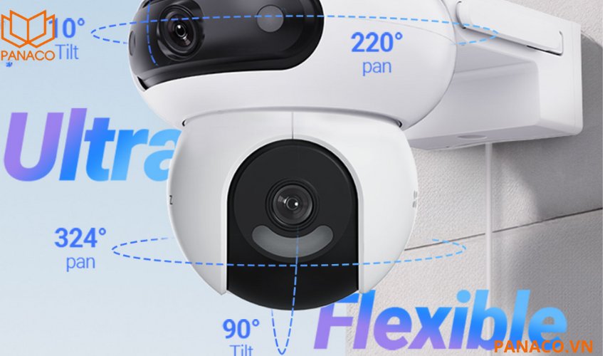 Ezviz H90 là camera quay 360 độ phủ sóng toàn cảnh