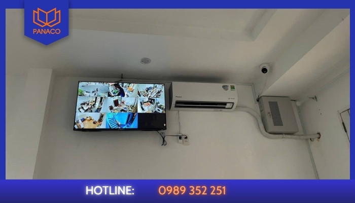 Hệ thống 8 camera chị Kem Mỹ quận 4 hoạt động ổn định