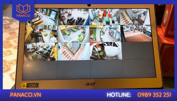 Kết quả lắp camera nhà hàng Nhật AYATE Quận 1