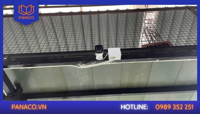 Lắp camera ngoài cửa hàng để quan sát khu vực trước đại lý Vietlott quận 8