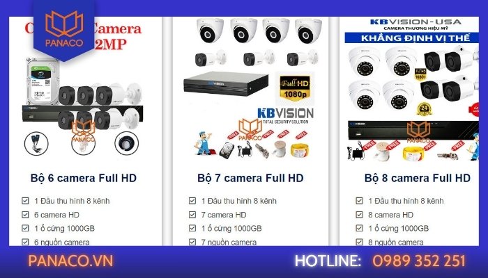 Lắp đặt camera Kbvision tại Bình Chánh