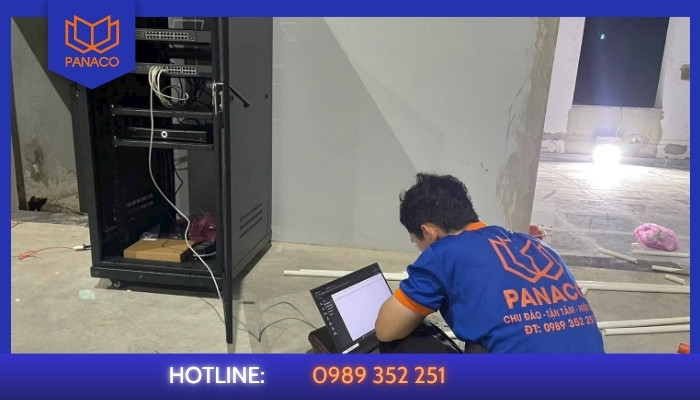 Panaco cấu hình và hướng dẫn khách hàng quận 3 sử dụng