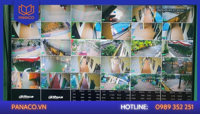 Thi công 85 camera khu phố 7 Hưng Long huyện Bình Chánh