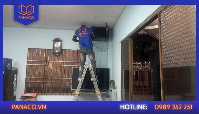 Thi công hệ thống camera cho Công ty TNHH DV PT Thiên Phúc