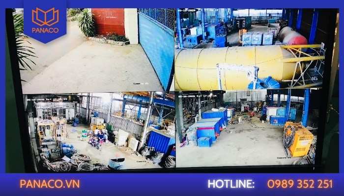Thi công hệ thống camera cho Xưởng sản xuất Công ty Lam Holding