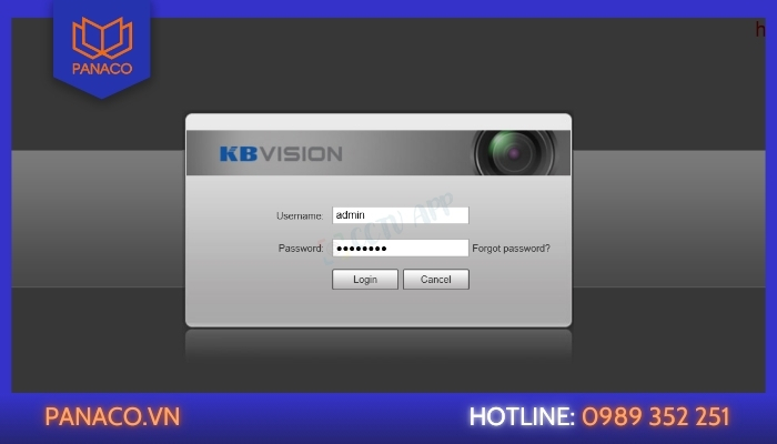 Thay mật khẩu KBVision giúp ngăn chặn rủi ro an ninh