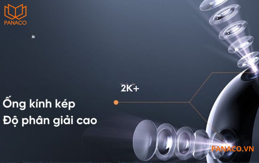 Camera Ezviz C60P sở hữu chất lượng hình ảnh 2K+ cực kỳ sắc nét