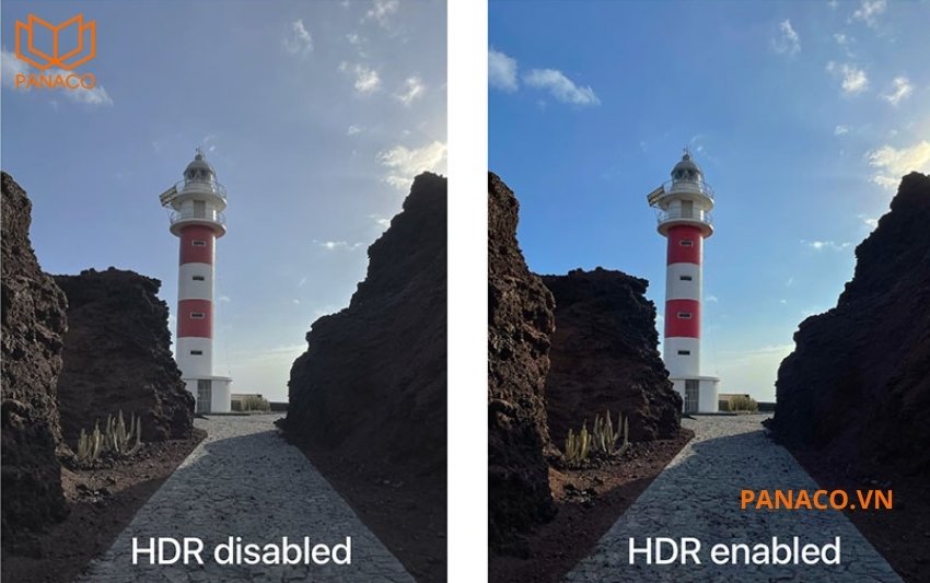 IPC-F32P tích hợp công nghệ chống ngược sáng HDR