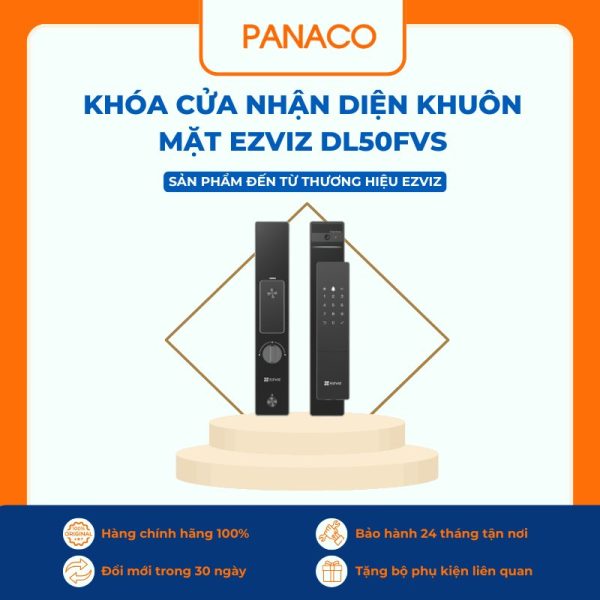 Khóa cửa nhận diện khuôn mặt Ezviz DL50FVS