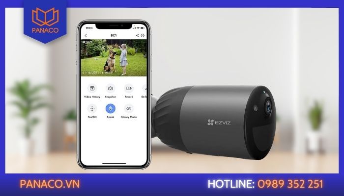 Cách chia sẻ camera Ezviz qua mã PIN