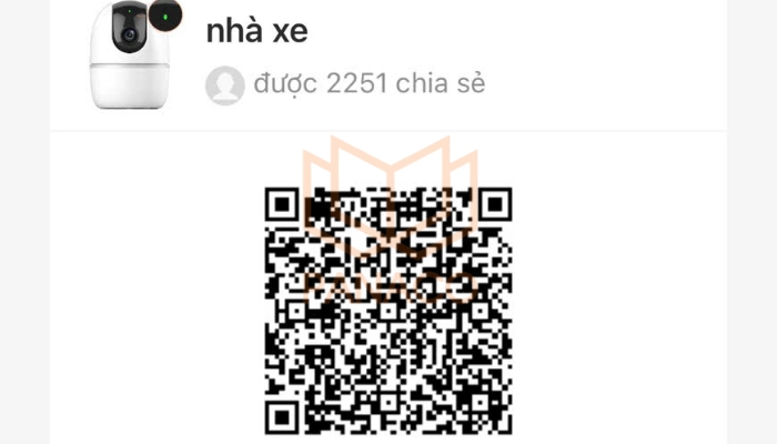 Bước 4: Gửi mã QR cho người nhận