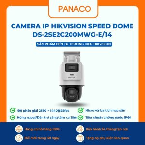 Camera IP Speed dome 4MP Hikvision DS-2SE2C400MWG-E/14