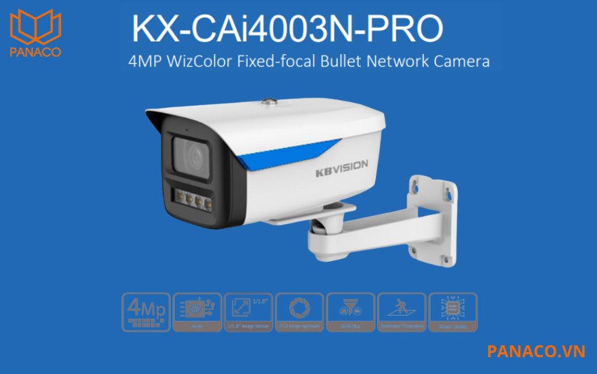 Camera IP KBvision KX-CAi4003N-PRO