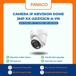 Camera IP Kbvision Dome 2MP KX-AD2112CN-A-VN