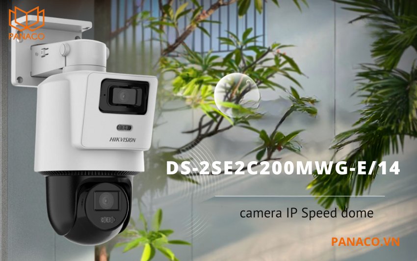 Camera IP Speed dome 4MP Hikvision DS-2SE2C400MWG-E/14