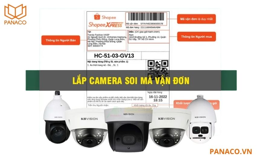 Các mẫu camera soi mã vận đơn phổ biến