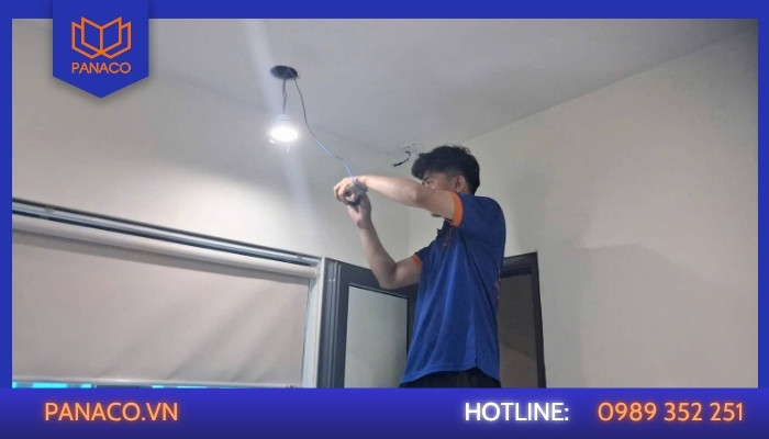 Lắp camera dome trong văn phòng Công ty TNHH FINECS Việt Nam