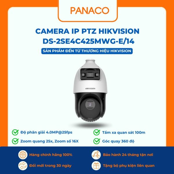 Camera IP PTZ hikvision DS-2SE4C425MWG-E/14