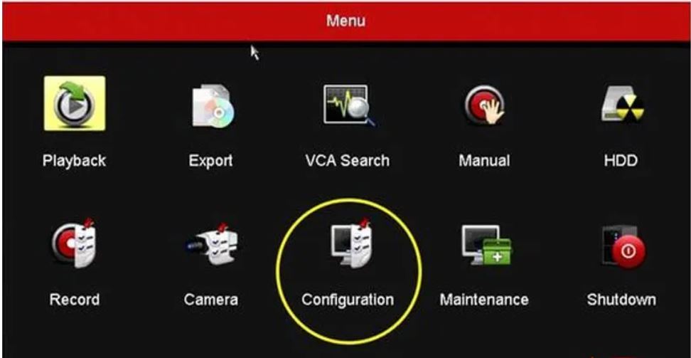 Chỉnh giờ camera Hikvision trên tivi