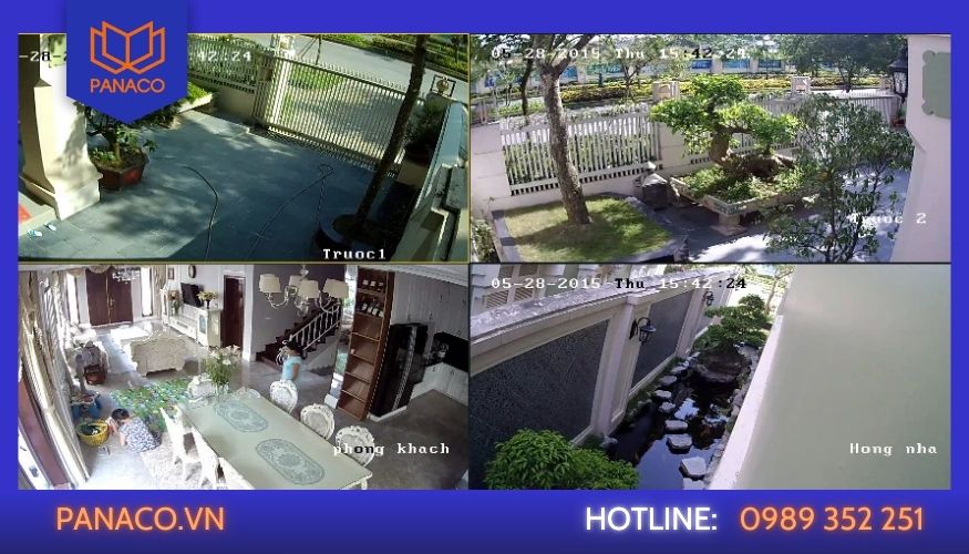 Hình ảnh Panaco thi công hệ thông camera giám sát cho nhà dân tại xã Bình Khánh - Cần Giờ