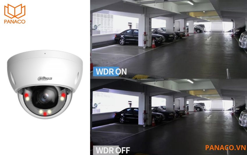 WDR rất hữu ích nếu bạn lắp camera ở nơi có độ sáng chênh lệch lớn